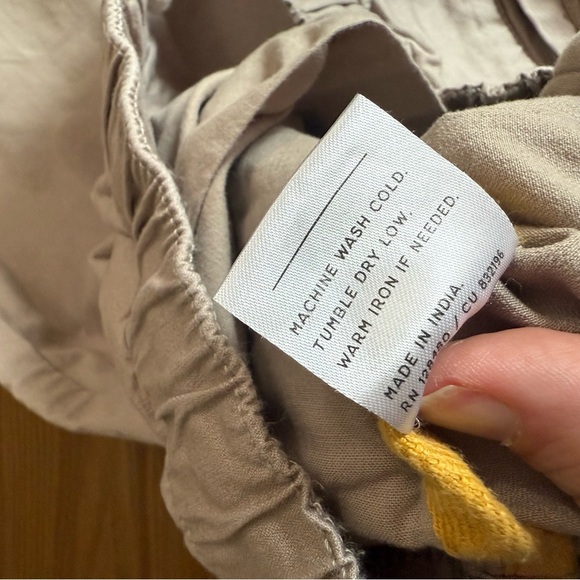 Pact Canvas Roll Up Pant Khaki Size XL - Picture 9 of 9